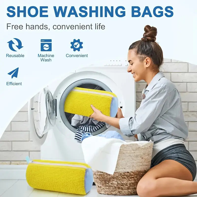 SolisFortune Shoe Washing Machine Bags